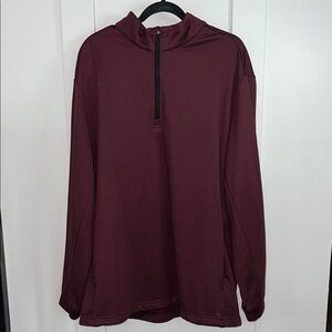 Maroon Half-Zip Men’s Pullover
